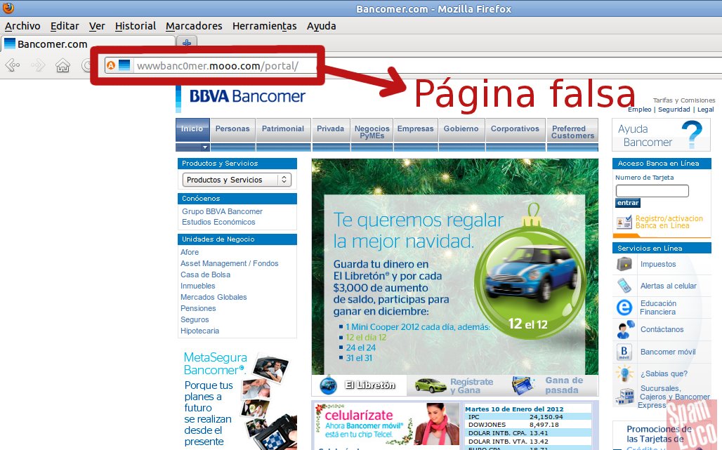 Phishing Web Bancaria Underc0de